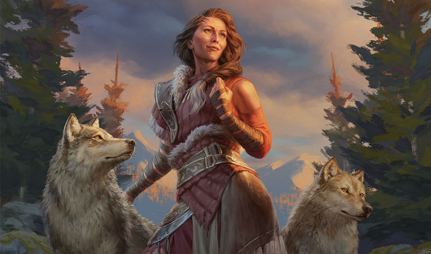 Arlinn, Esperança da Alcateia | Arte de: Anna Steinbauer